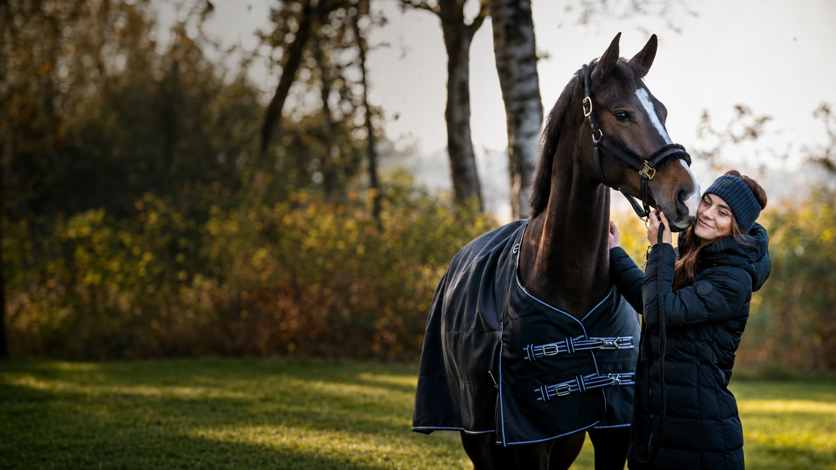 Gerjanne Bijker met haar paard